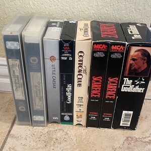 Vintage VHS Movie Collection